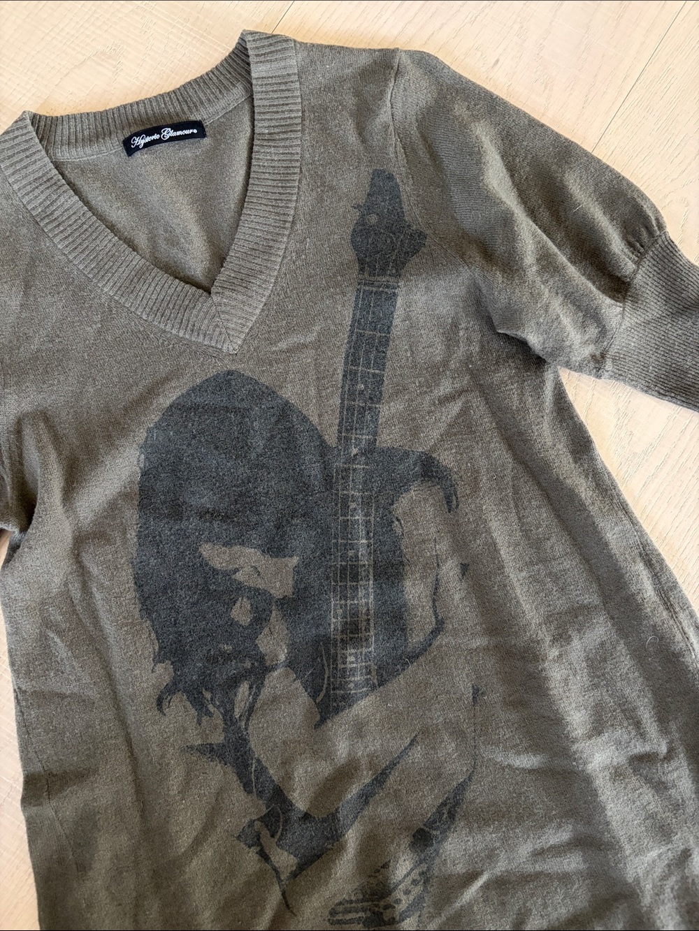 Hysteric Glamour V Neck knitted top - Picture 2 of 5